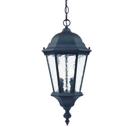 Estallar Telfair 2-Light Matte Black Hanging Light ES3096140
